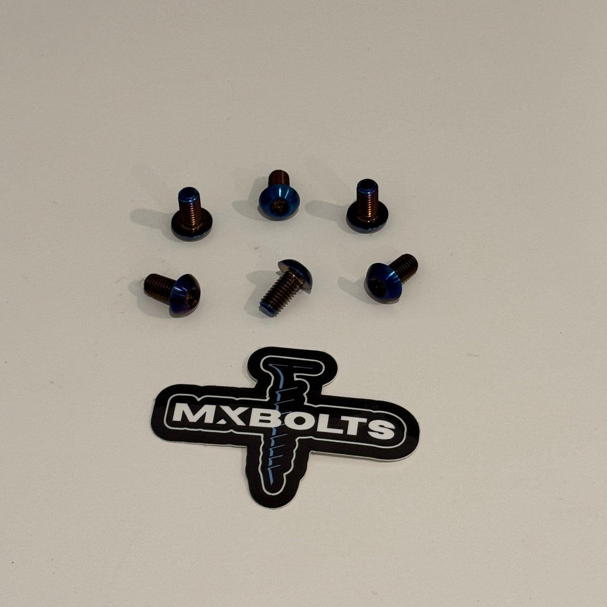 MXD EBMX Titanium Heatsink Bolts (set of 6)