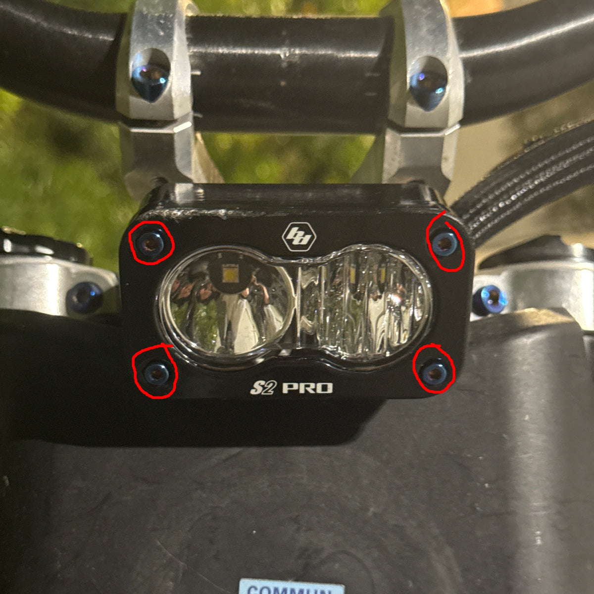 MXD Titanium Baja/Motoparty Bolts (set of 4)