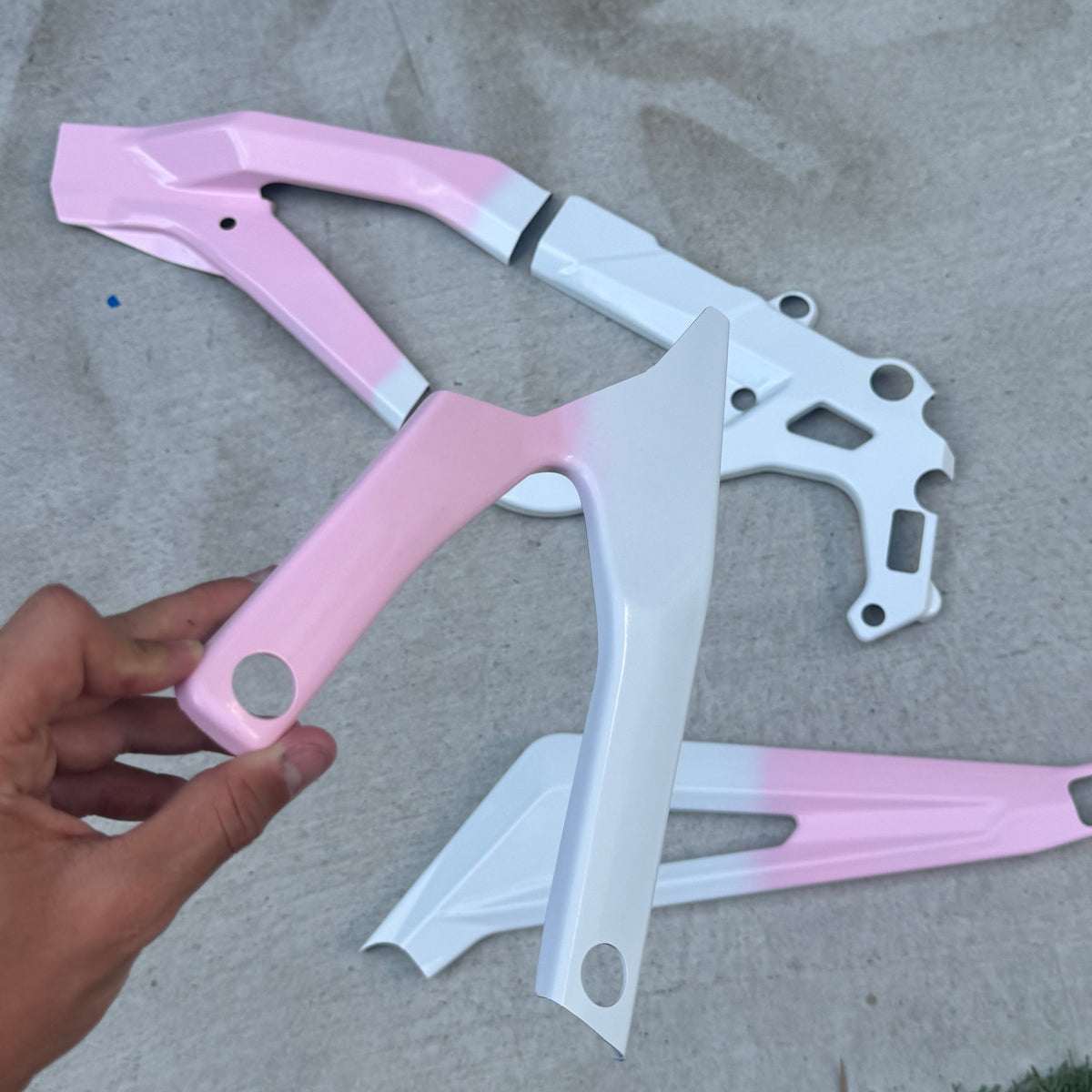 MXD "Fade Edition" Professionally Painted Frame Guards