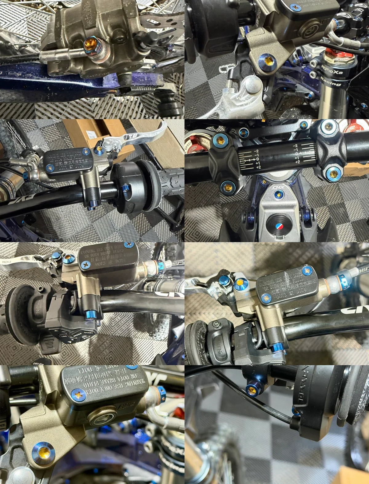 MXD Ultra Bee Handle Bar Titanium Kit ($60 Value)