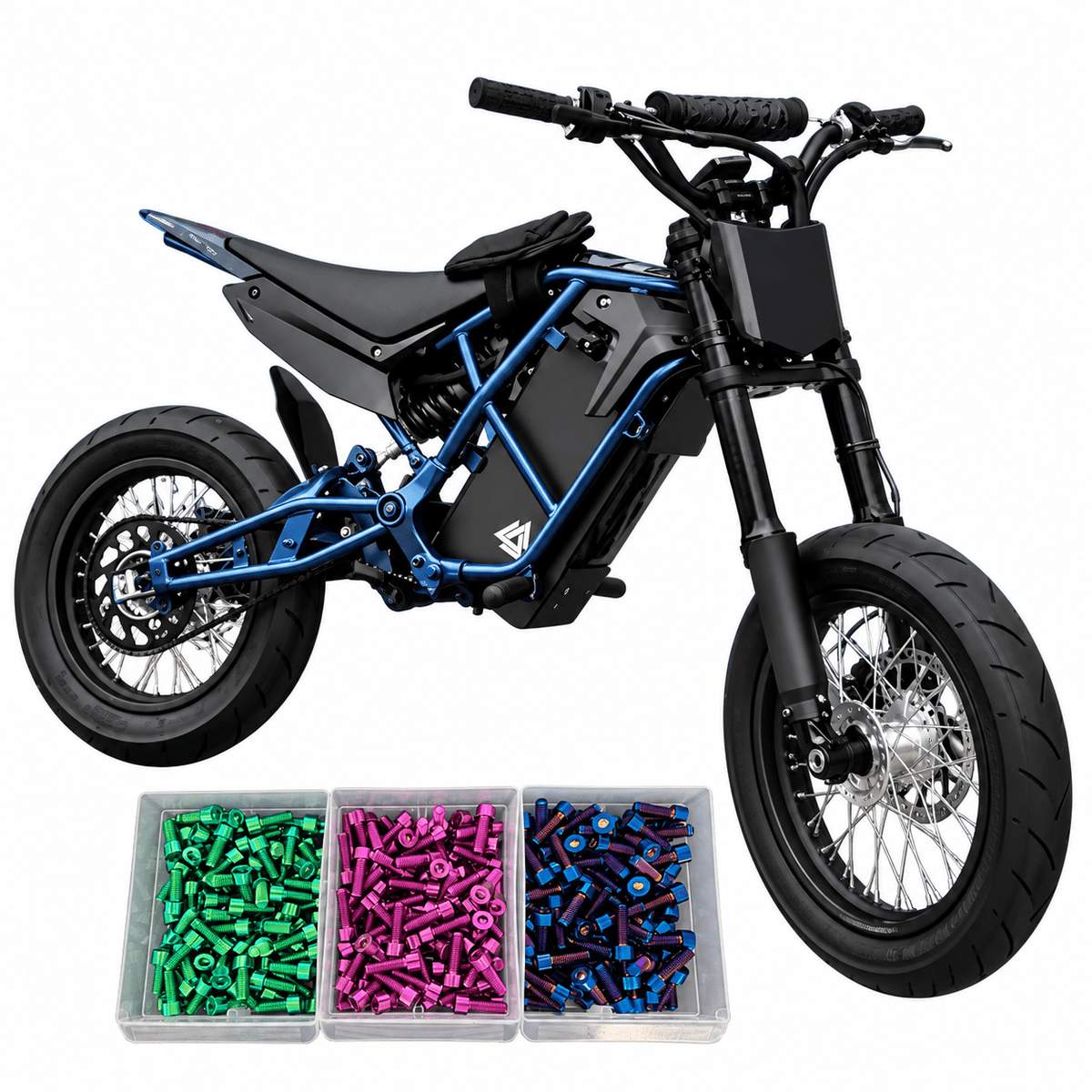 MXD Ebox Titanium Bolt Kit (30 bolts)
