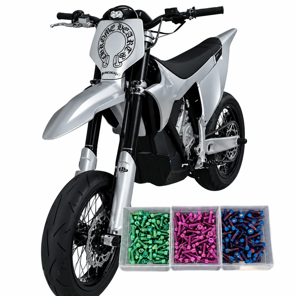 MXD Stark Varg Titanium Bolt Kit (72 bolts)
