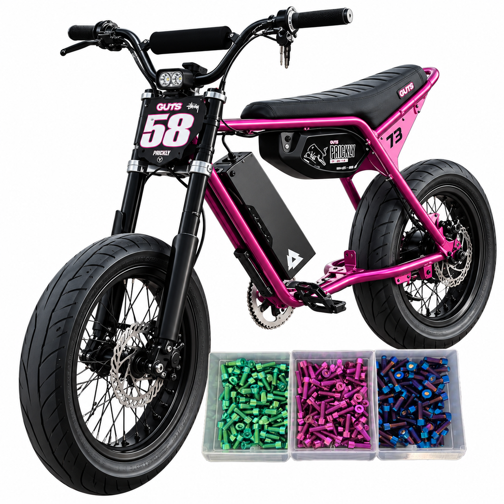 MXD Super73 ZX / Z Miami / Z Adventure Titanium Bolt Kit