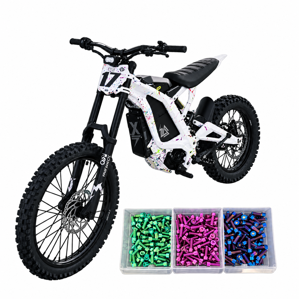 MXD Surron Light Bee/Segway/Falcon/79 Bike Titanium Bolt Kit
