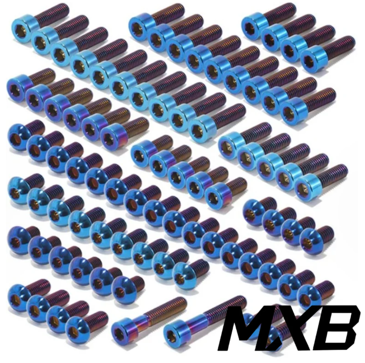 MXD ETM RTR Titanium Bolt Kit