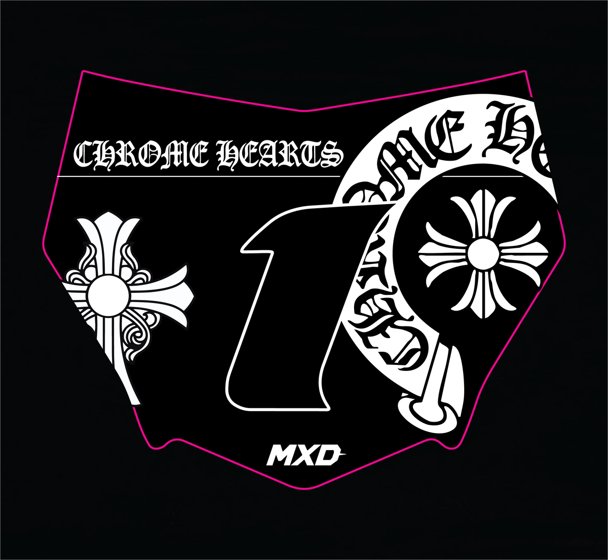 Premade Chrome Hearts Motocutz Decal