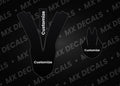 Honda CRF250R (2004-2009) Customizable Front Fender Decal