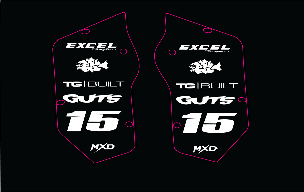 Freego X2 Side Panel Battery Decals