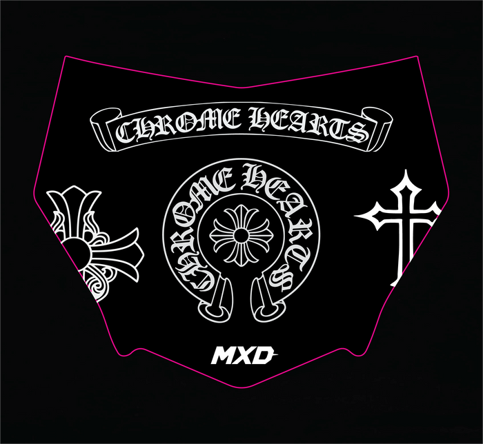Premade Full Chrome Hearts Motocutz Decal