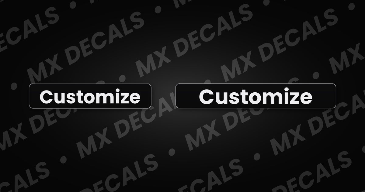 Kawasaki KLX140R L (2022) Customizable Swingarm Decals