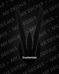 KTM 150 SX (2016-2018) Customizable Rear Fender Decal