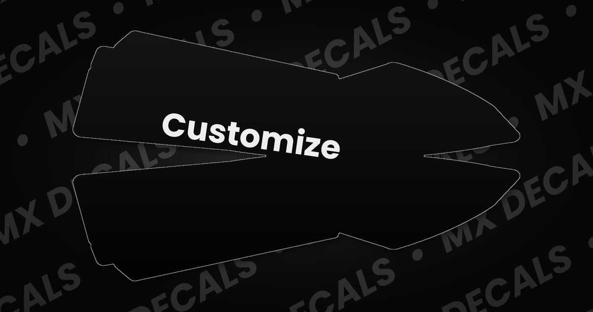 RTR Customizable Front Fender Decals