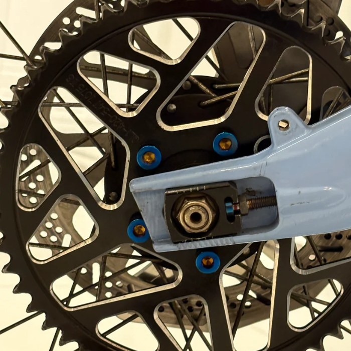 MXD Titanium Sprocket Bolts All Emoto