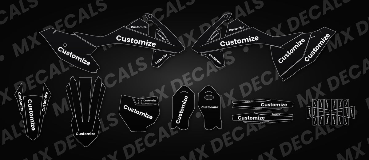 KTM SX85 (2018-2023) Fully Customizable Graphics Kit