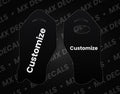 KTM SX85 (2018-2023) Customizable Fork Guard Decals