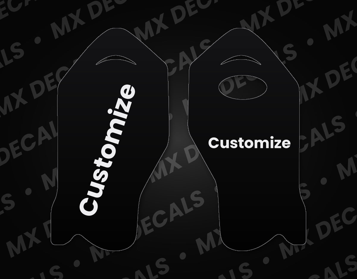 KTM SX85 (2018-2023) Customizable Fork Guard Decals