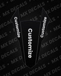 KTM SX85 (2018-2023) Customizable Front Fender Decal