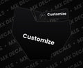 KTM SX85 (2018-2023) Customizable Front Number Plate Decal