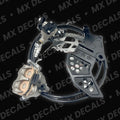 Rear foot brake conversion kit