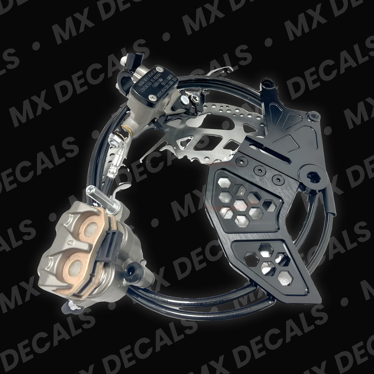 Rear foot brake conversion kit