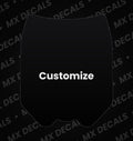 Talaria X3 Customizable Front Number Plate Decal