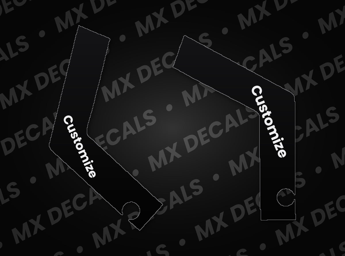 Tuttio Customizable Frame Rail Decals