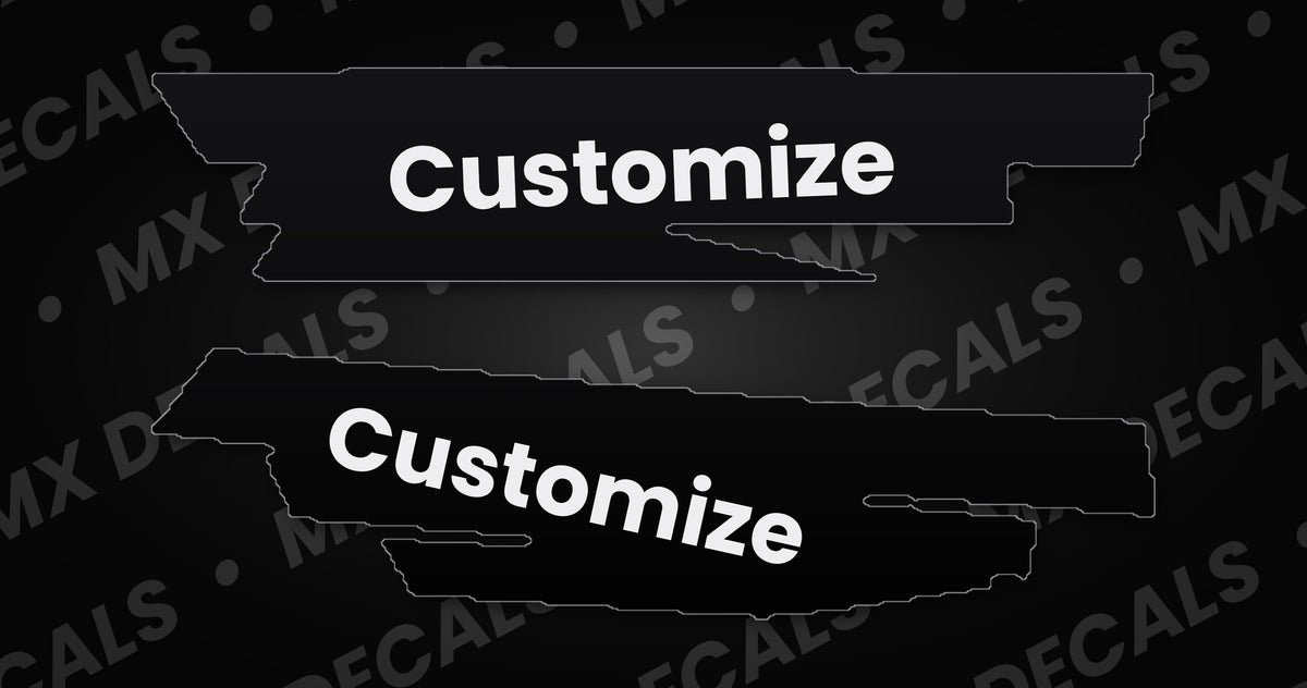 Tuttio Customizable Side Strip Decals