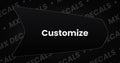 Ultra Bee Customizable Rear Fender Decal
