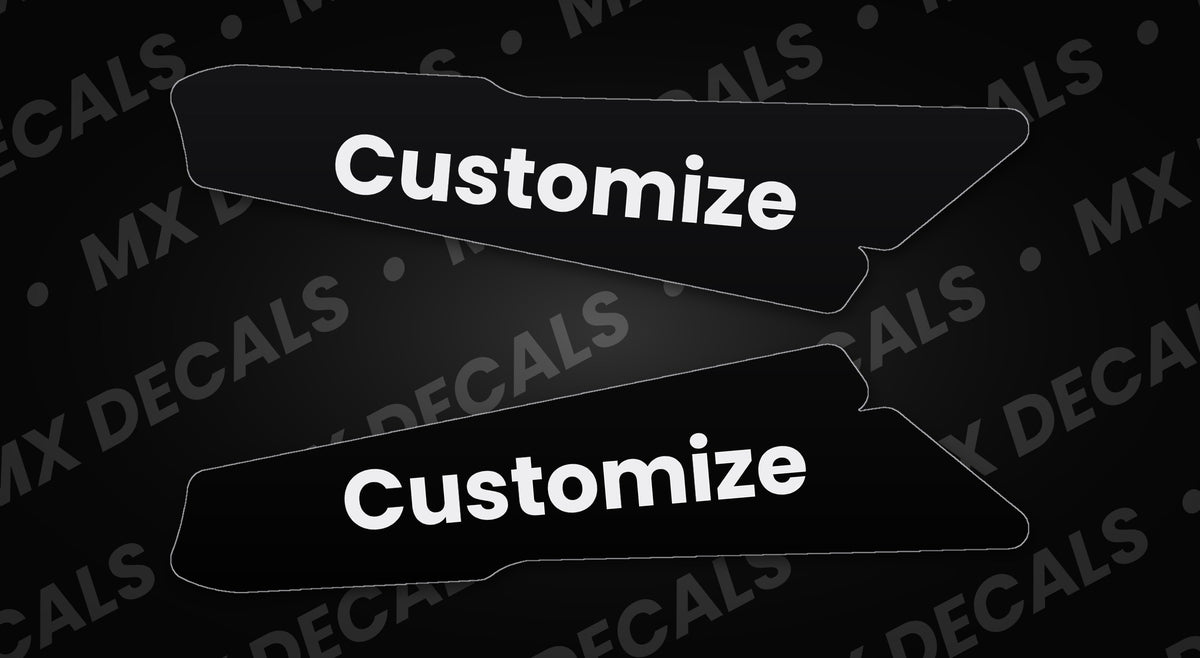 Yozma Customizable Seat Side Strip Decals