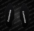 Yamaha YZ250F (2024-2026) Customizable Fork Guard Decals