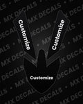 Yamaha YZ250F (2024-2026) Customizable Front Fender Decal