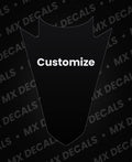 Yamaha YZ250F (2024-2026) Customizable Rear Fender Decal