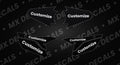 Yamaha YZ450F (2023-2025) Customizable Side Panel Decals