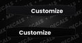 Yamaha YZ250F (2024-2026) Customizable Swingarm Decals